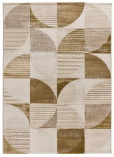 Tapis Intérieur 80x150 Cm Multicolore Rectangulaire Melfi Géométrique