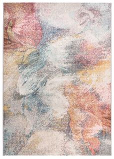 Tapis Extérieur 80x150 Cm Multicolore Rectangulaire Samara Abstrait