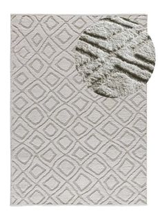 Tapis Scandinave à Relief Juno 111 Gris 126x190 Cm