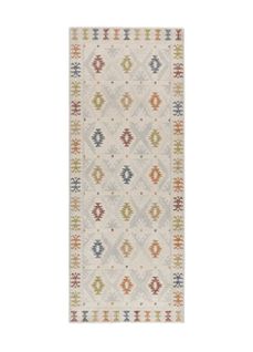 Tapis Ethnique Tamaris 16805 Multicolore / Beige 80x200 Cm