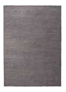 Tapis Shaggy Uni Shanghai Liso Gris 160x230 Cm