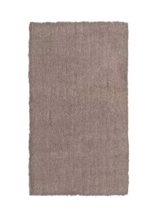 Tapis Shaggy Uni Shanghai Liso Marron 60x110 Cm