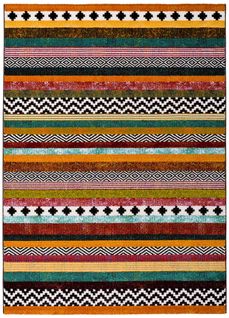 Tapis Intérieur 80x150 Cm Multicolore Rectangulaire Moar Éthnique
