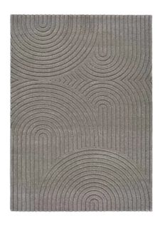Tapis Scandinave à Relief Lina 59602 Gris 80x150 Cm