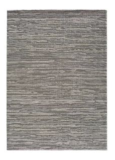 Tapis Abstrait à Relief Yen 59617 Gris 80x150 Cm