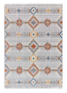 Tapis Ethnique Broadway 5183 Gris/multicolore 77x150 Cm