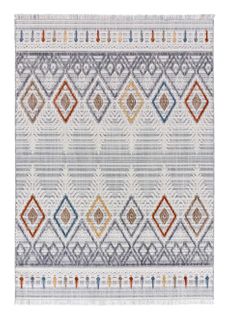 Tapis Ethnique Broadway 5184 Gris/multicolore 77x150 Cm