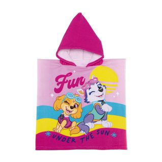 Poncho Microfibre - Pat'patrouille Stella et Everest - 50x50 Cm