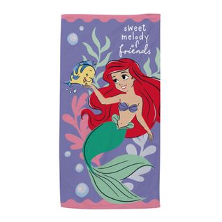 Serviette De Bain - La Petite Sirène Ariel - 70x140 Cm