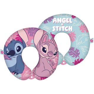 Coussin Tour De Cou 28x28x6 Cm Stitch et Angel (lilo et Stitch)
