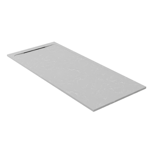Receveur De Douche En Pierre Naturelle Extra Plat à Poser 70x120cm - Gris Marbre - Origine