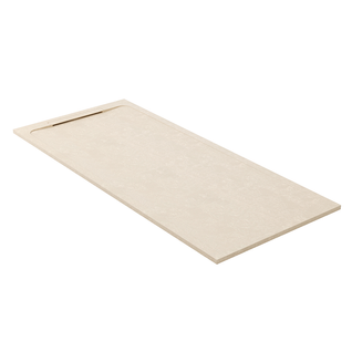 Receveur De Douche En Pierre Naturelle Extra Plat à Poser 90x190cm - Beige Marbre - Origine