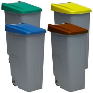 Pack De Recyclage Reciclo Fermé 4 X 110 L 4 Couleurs