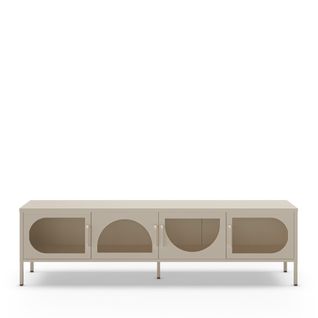 Meuble TV 4 Portes En Métal L180cm