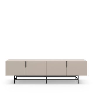 Meuble TV 4 Portes En Bois Et Métal L200cm