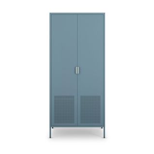 Armoire 2 Portes En Métal H180cm - Bleu