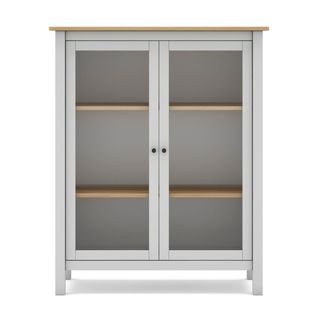 Vitrine 2 Portes Avec 2 Étagères - L90 Cm