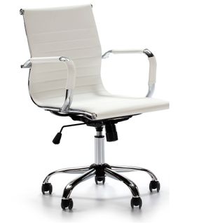Fauteuil De Bureau Croma Inclinable Blanc