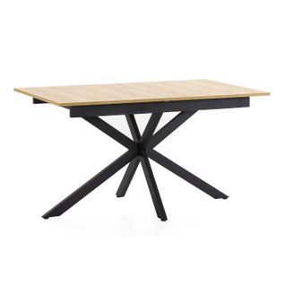 Table De Salle à Manger Extensible Prato Couleur Chêne, 140-180 Cm