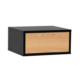 Table De Chevet Flottante Apolo 1 Tiroir Couleur Noir