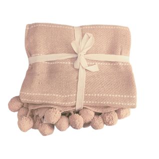 Couverture En Coton Rose 0,5x130x170 Cm