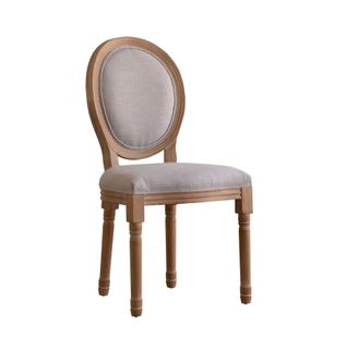 Chaise Rembourrée En Bois Gris (629) 48x96