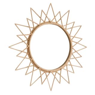 Miroir En Rotin Natural Core 0x80