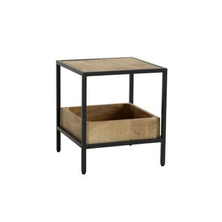 Table D'appoint En Bois Massif Naturel 45x50