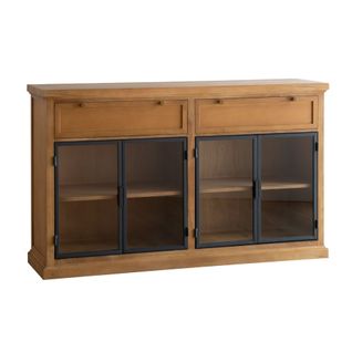 Buffet En Bois Massif Naturel 165x100