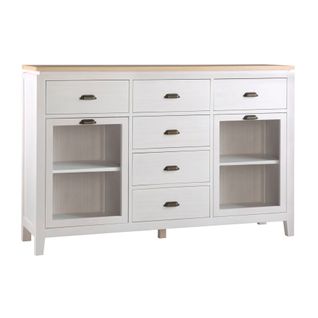 Buffet En Bois Massif Naturel 160x105