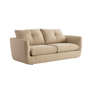 Canapé Textile Beige 199x87