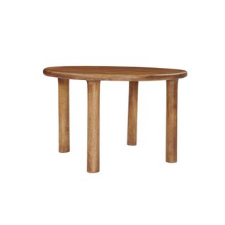 Table à Manger En Bois Massif Noyer Bourbon (g05) 120x76