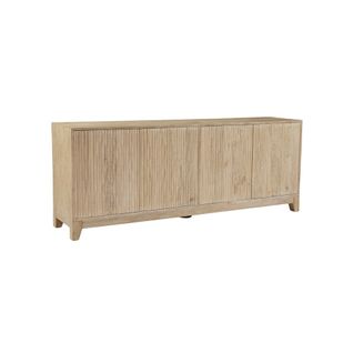 Buffet En Bois Massif Naturel 180x70