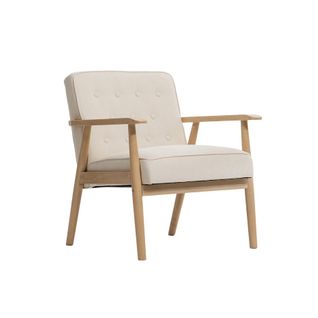 Fauteuil En Bois Massif Naturel 65x76