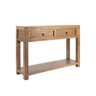 Meuble D'entrée En Bois Massif Nogal 120x85