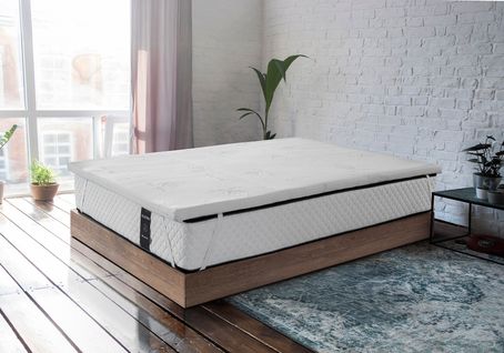 Surmatelas Mémoire De Forme 80x190 Cm  - Epaisseur 5 Cm - Housse Amovible