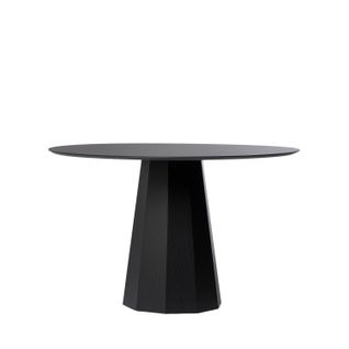 Table Fixe En Laqué Noir 120x76cm