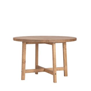 Table Fixe En Bois Naturel 120x78cm