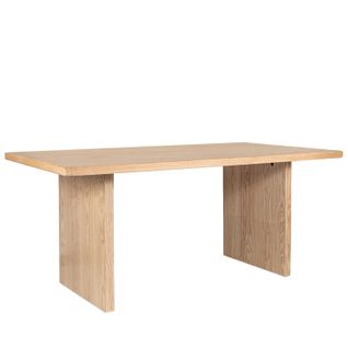 Table Fixe En Bois Naturel 180x76cm