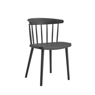 Chaise D'extérieur En Plastique Gris Anthracite 48x75cm