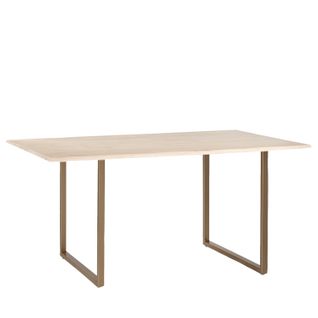 Table Fixe En Bois Naturel 160x76cm