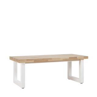 Table Basse Relevable En  Naturel 120x48cm