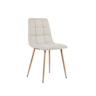 Chaise De Salle à Manger En Tissu Beige 43x88cm