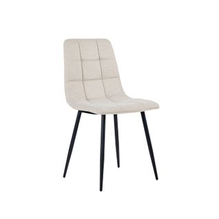 Chaise De Salle à Manger En Tissu Beige 43x88cm