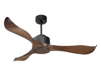 Ventilateur De Plafond Réversible Lumière  Thermostat Wifi Moteur à Courant Continu Toits En Pente T