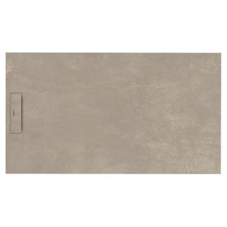 Siena - Receveur De Douche 90x70cm Ciment Clair