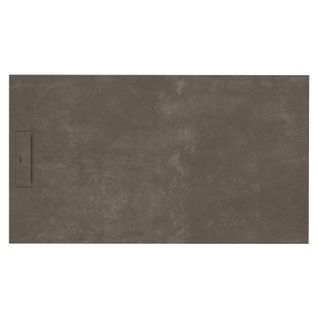 Siena - Receveur De Douche 90x70cm Ciment Foncé