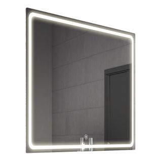 Miroir Éclairage LED De Salle De Bain Veldi Avec Interrupteur Tactile - 60x80cm