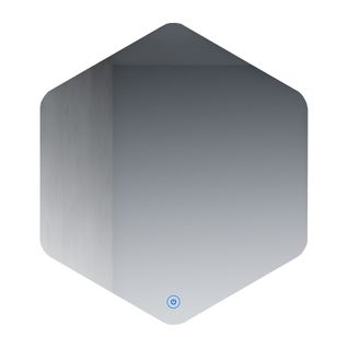 Miroir Éclairage LED De Salle De Bain Lissos Avec Interrupteur Tactile - 80x70cm