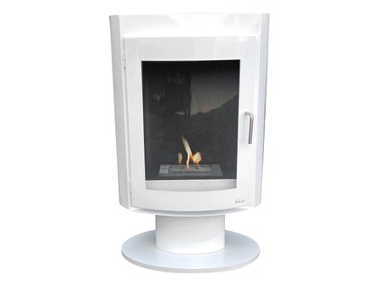 Poêle à L'éthanol En Acier Carré